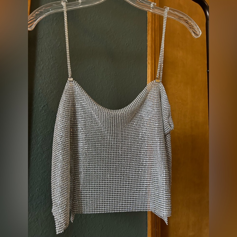 Gianni Bini Rhinestone Blouse